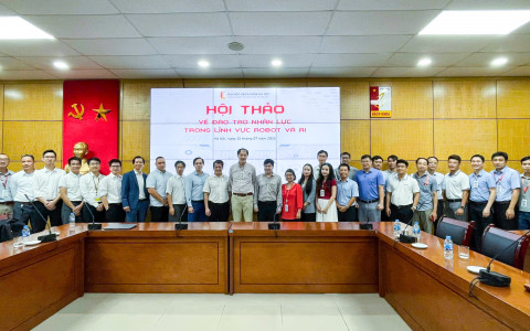 ETEK tham gia hội thảo đào tạo nhân lực robot & AI trong tự động hóa tại Đại học Bách Khoa